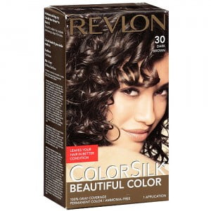 Revlon Colorsilk Beautiful Color Permanent Hair Color, 30 Dark Brown -  Perfume Bargains Plus